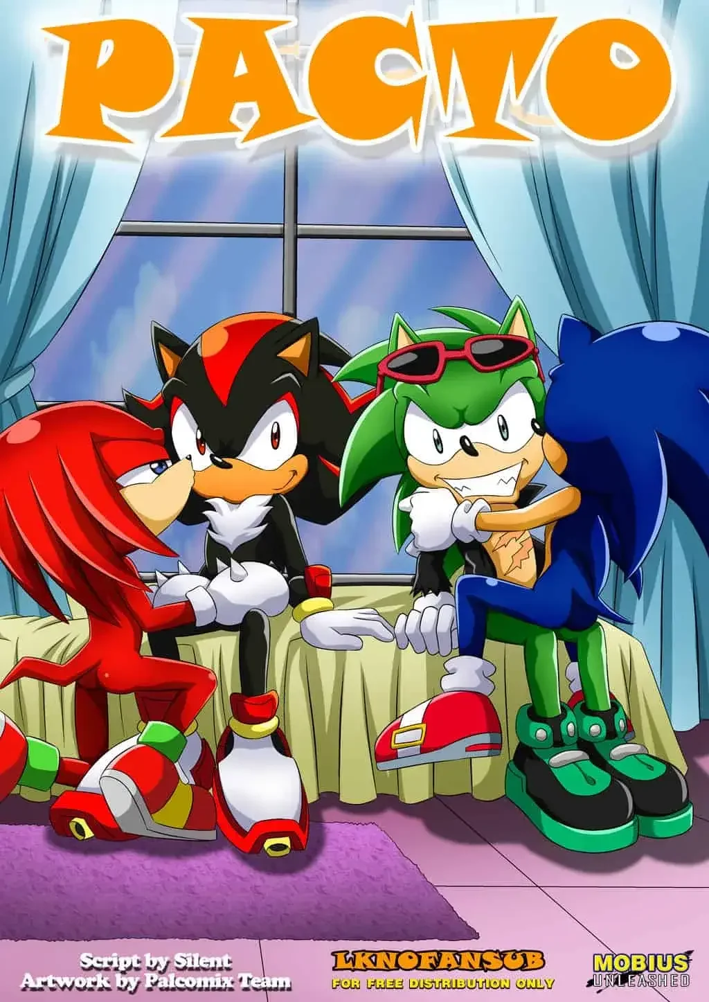 Pacto Caliente: Sonic, Shadow Y Knuckles En Un Orgía Descontrolada